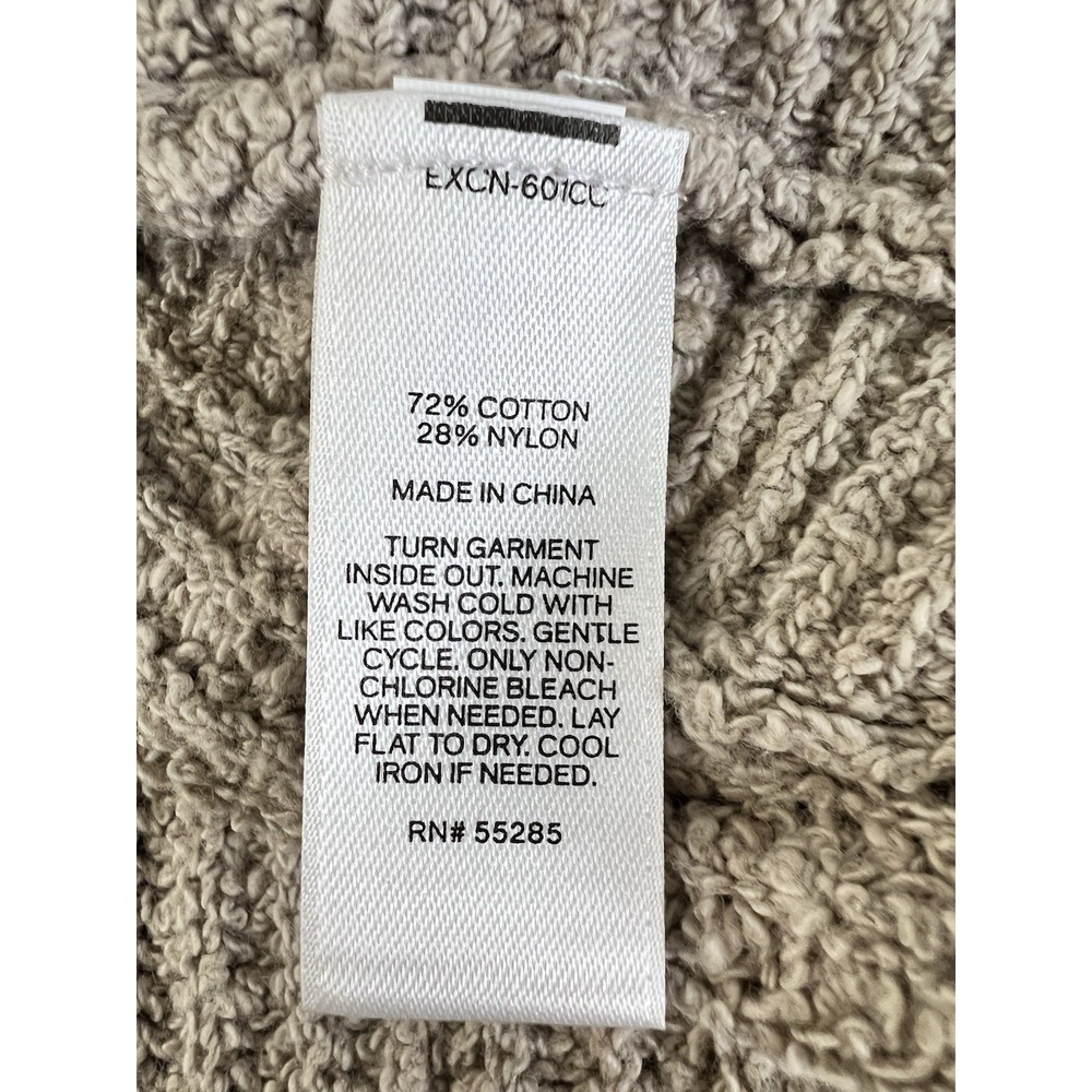 Express Beige Knit circle Hem Sweater Size Small NWT Women's - Picture 10 of 12